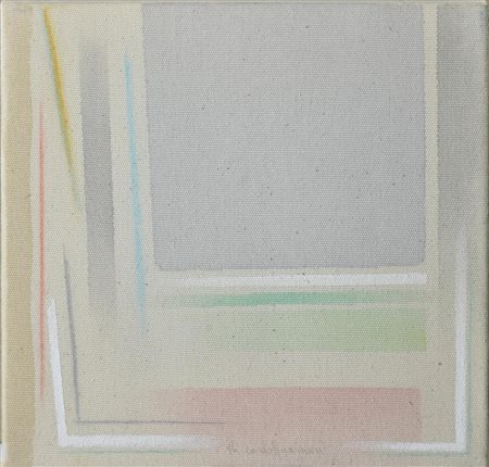 Riccardo Guarneri (1933) CAMPO GRIGIO VIOLACEO, 2008 tempera su tela, cm...