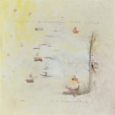 Linn Espinosa (1976) SENZA TITOLO, 2007 olio su tela, cm 20x20 L'opera e'...