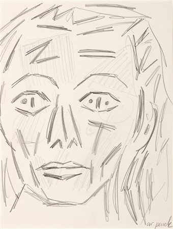 A.R. Penck, Senza titolo, (1984)