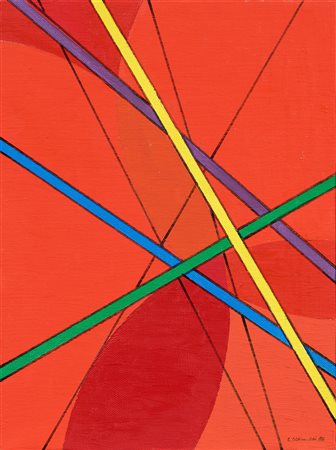 Luigi Veronesi, Costruzione sulle tangenti, 1986