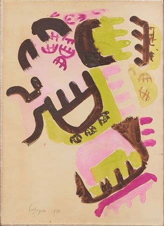 Giuseppe Capogrossi, Superficie AC/537/D, 1950