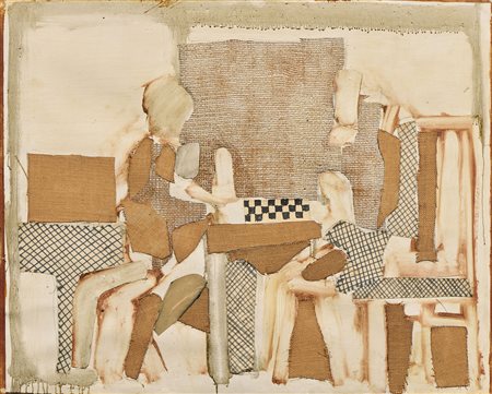 Conrad Marca-Relli, The Players, 1978