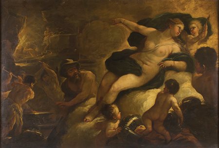 SCUOLA NAPOLETANA seguace di Luca Giordano seconda metà del XVII secolo....