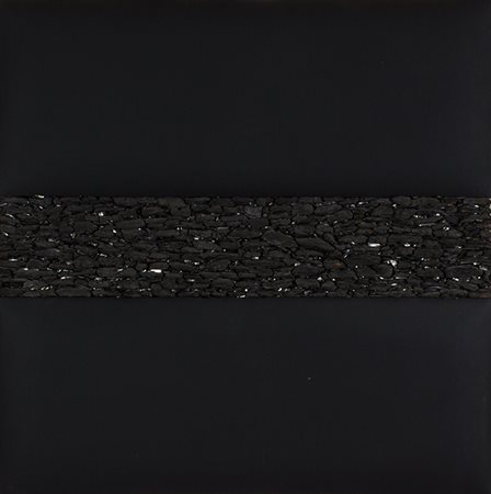 IVAN BARLAFANTE Teramo 1967 Nero, 2008 Tecnica mista in rilievo su tavola...