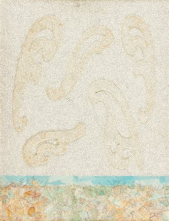 JIRI KOLAR Protvin 1914 - Praga 2002 Les oiseaux d’envolent vers Athènes,...