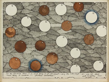 WILLIAM T. WILEY Bedford - Indiana USA 1937 Finished unfinished, 1971...