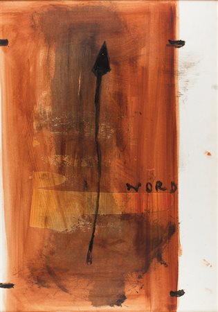 PIERO PIZZI CANNELLA Rocca di Papa 1955 Nord, 1980 Olio e tecnica mista su...