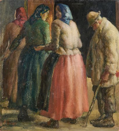 Romeo Costetti, Mendicanti e contadini