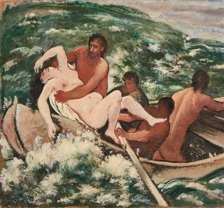 Felice Carena, Il ratto sul mare, 1936