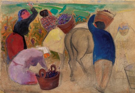 Mario Mafai, La vendemmia