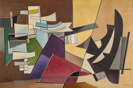 Alberto Magnelli, Apparition d'espaces, 1948