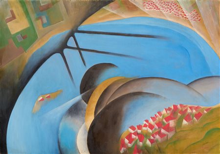 Renato Di Bosso, In volo sul Garda, 1937-38