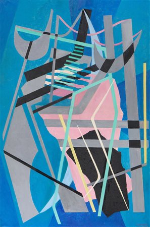 Enrico Prampolini, Tensioni astratte, (1950)