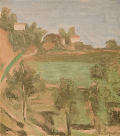 Giorgio Morandi, Paesaggio, 1940-41