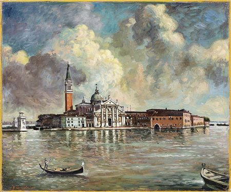Giorgio de Chirico, Venezia, Isola di San Giorgio, seconda metà anni Quaranta