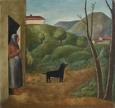 Carlo Carrà, L'Attesa, 1926