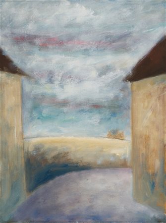 Ottone Rosai, Strada fra le case, (1957)