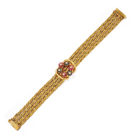 Bracciale con pietre di colore