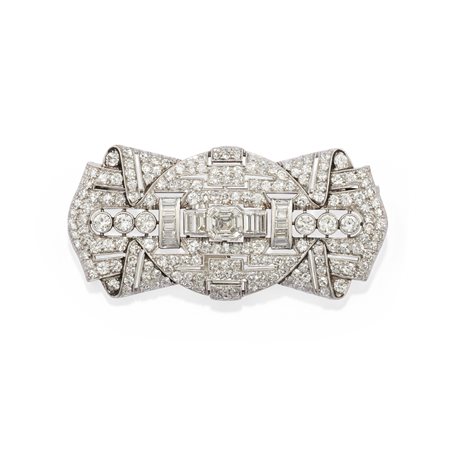 Spilla con diamanti