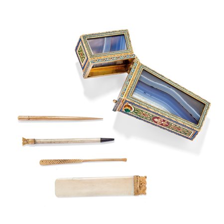 Necessaire da viaggio , late 19th-early 20th Century