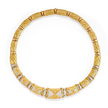 Collana con diamanti