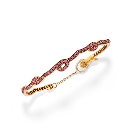La Nouvelle Bague - Bracciale con zaffiri rosa