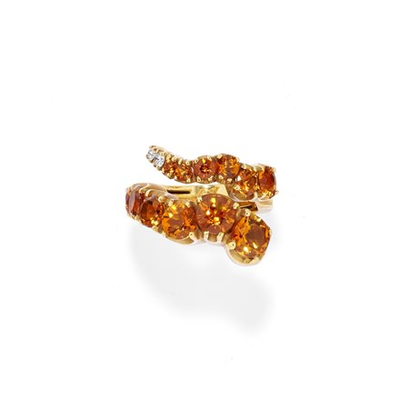 Pasquale Bruni - Anello con quarzi citrini 