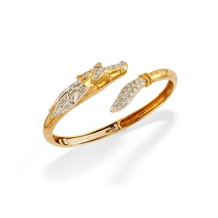 Bracciale con diamanti 