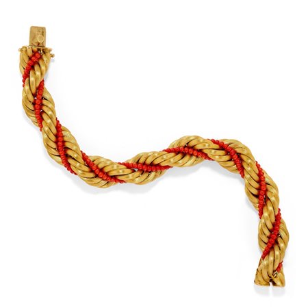 Bracciale con corallo