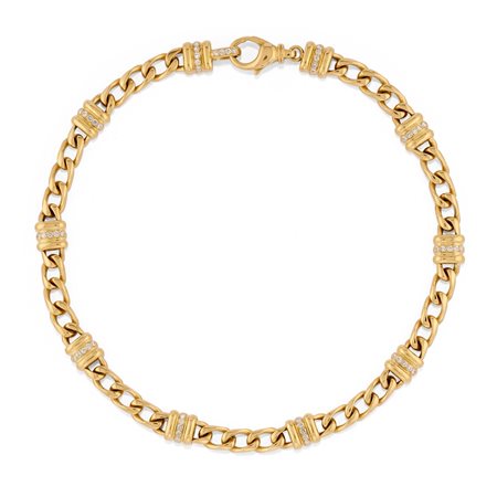 Collana con diamanti 