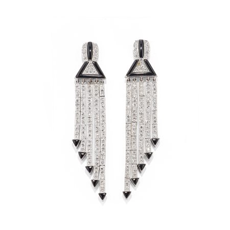 Orecchini pendenti decò