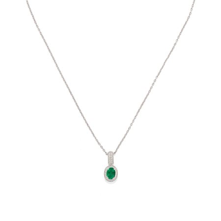 Pendente con smeraldo