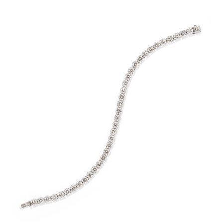 Bracciale tennis con diamanti 