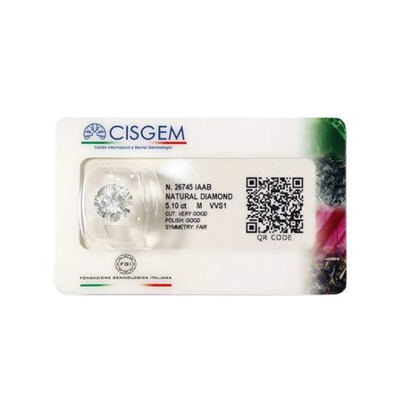 Diamante sigillato in blister