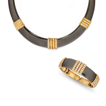 Van Cleef & Arpels - Demi parure con diamanti