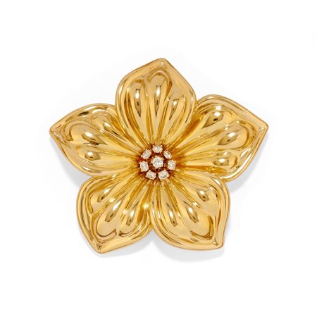 Van Cleef & Arpels - Spilla collezione Rose de Noel