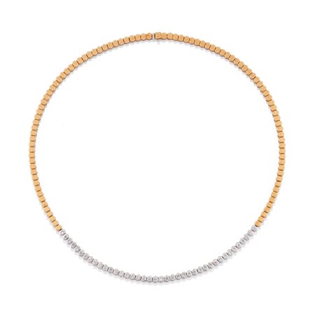 Collana con diamanti 