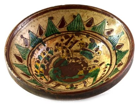 Manifattura del Centro Italia del XVIII-XIX secolo PIATTO ceramica...