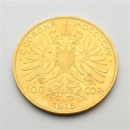 100 Corone 1915 Francesco Giuseppe I Impero Austriaco