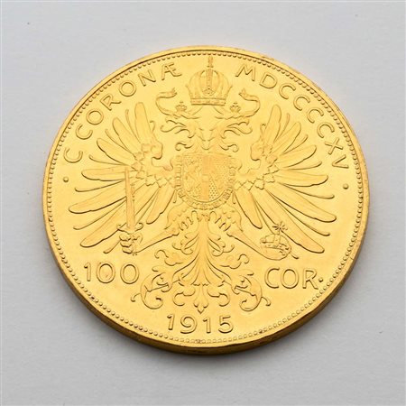 100 Corone 1915 Francesco Giuseppe I Impero Austriaco