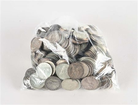 Lotto 290 monete da 500 Lire 1958-1966 Repubblica Italiana