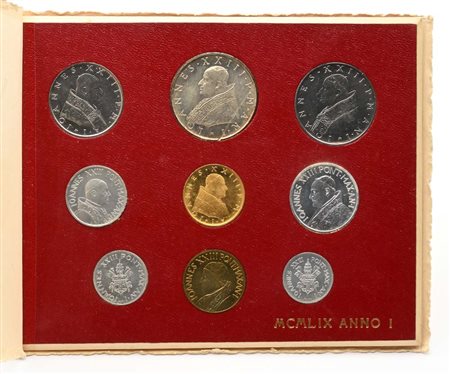 Serie completa 1959 Giovanni XXIII Città del Vaticano Entro confezione originale