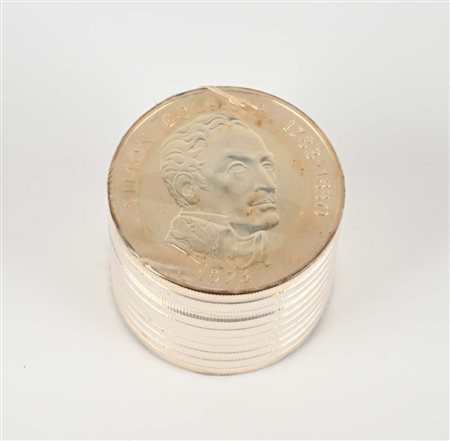 Lotto 10 pezzi da 20 Balboas Panama 1973