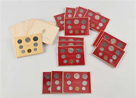 Lotto di 21 serie complete 1959 (3), 1960 (6), 1961 (3), 1962 (3), 1962...