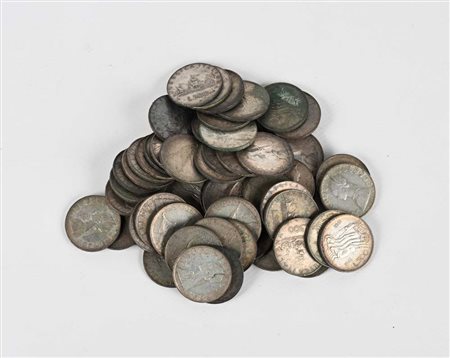 Lotto 58 monete da 500 Lire Repubblica Italiana