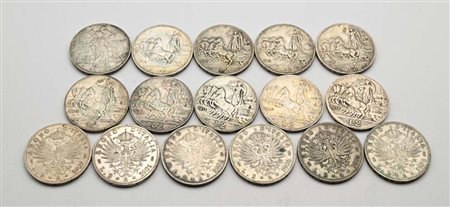 2 Lire Aquila 1901, 1902, 1904, 1905, 1906, 1907, Quadriga veloce 1908, 1910,...