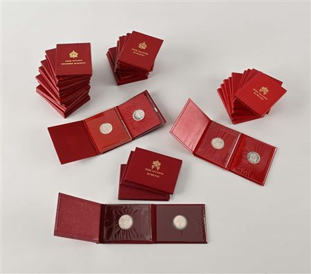 Lotto 500 Lire Sede Vacante 1958 (5); S.V. 1963 (11); S.V. 1978 e Settembre...