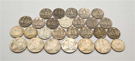 10 Lire 1926, 1927, 1928, 1929, 1930, 1936, 5 Lire 1926 (2), 1927 (7), 1928...