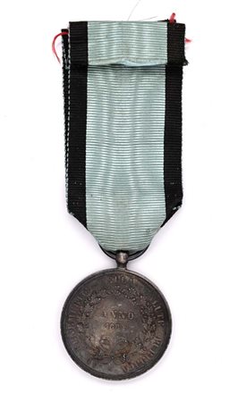 Medaglia in argento Ai Benemeriti della Salute Pubblica Anno 1884 Umberto I...