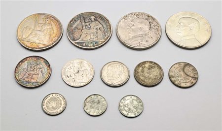 Lotto monete China ed Indochina